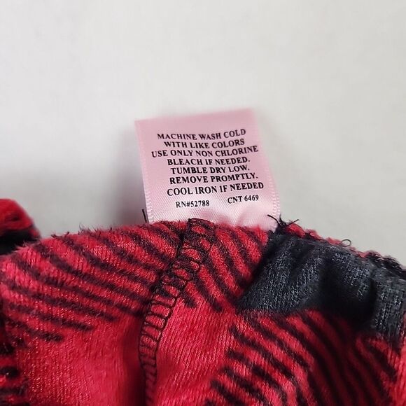 Ashford & Brooks Womens Fleece Long Sleeve Plaid Nightwear Pjs Pajama Set 2XL - Picture 11 of 11